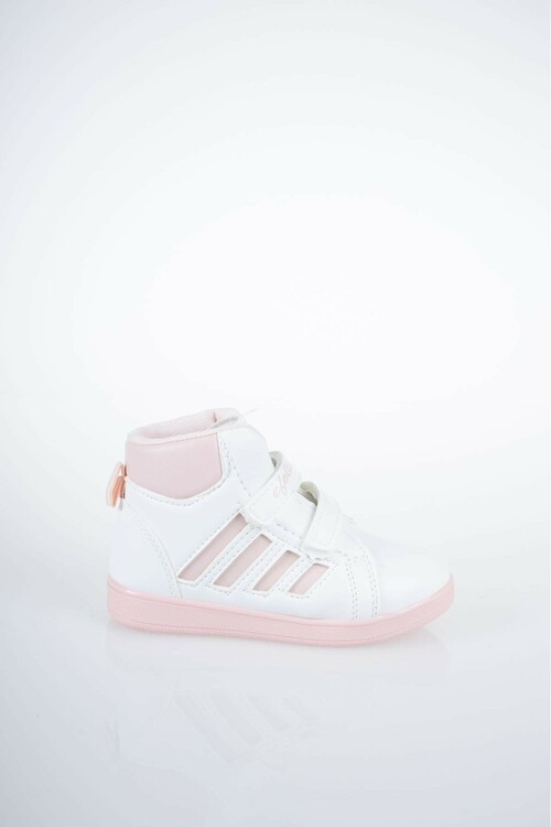 Modatalika Yanı Çizgili Spor Ve Günlük Çocuk Cırtlı Bot