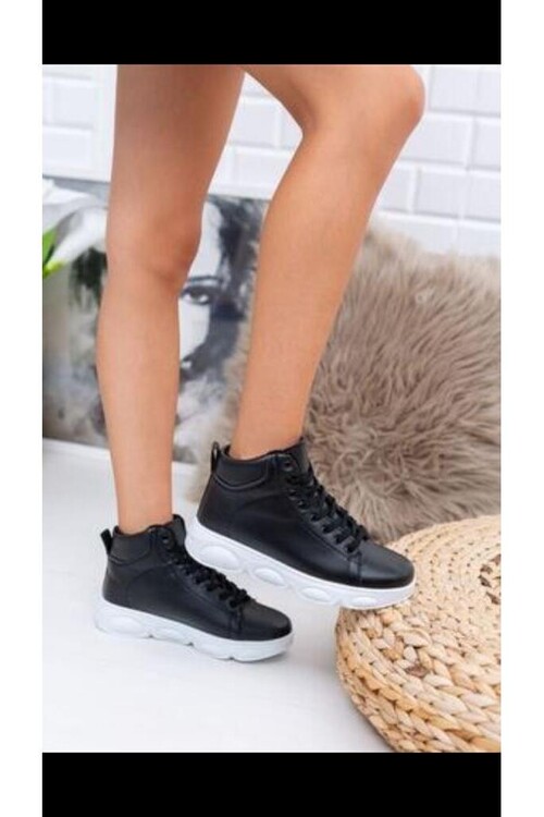 Modatalika Yarım Boğazlı Termo Taban Spor Ve Günlük Bot Ayakkabı