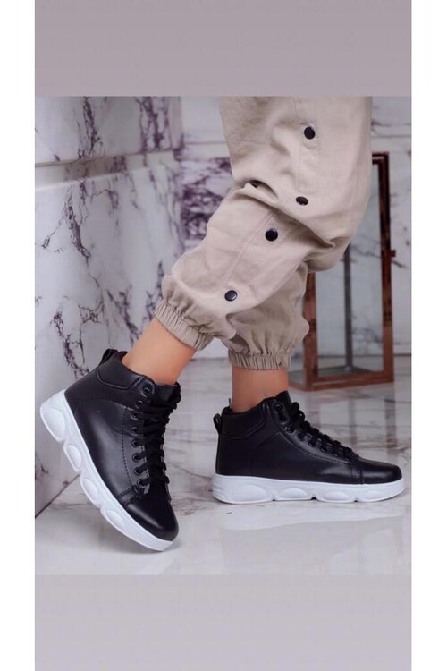 Modatalika Yarım Boğazlı Termo Taban Spor Ve Günlük Bot Ayakkabı