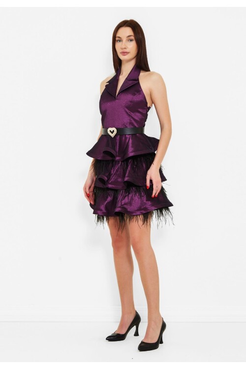 Modatalika Kadın Katlı Tasarım Elbise