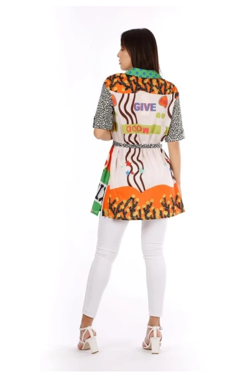 Modatalika Kadın Kemerli Tunik