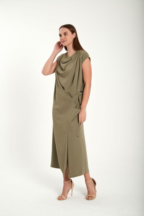 Modatalika Kadın Özel Tasarım Maxi Boy Elbise