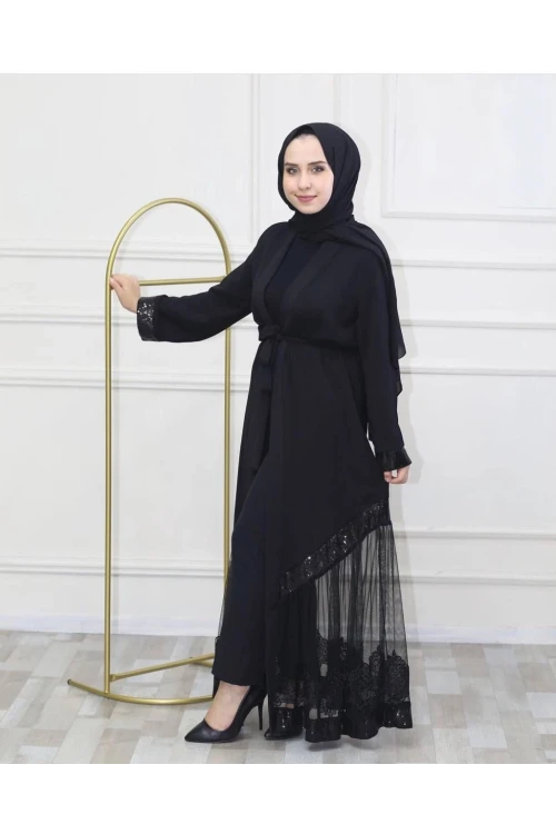 Modatalika Yeni sezon Kadın Ferace Abaya