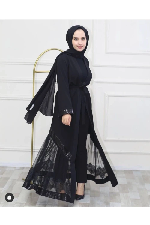 Modatalika Yeni sezon Kadın Ferace Abaya