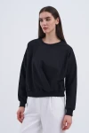 Trend Kadın Doğallığın ve rahatlığın mükemmel uyumu! Sade sweatshirt,ümüz