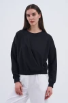 Trend Kadın Doğallığın ve rahatlığın mükemmel uyumu! Sade sweatshirt,ümüz