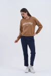 Trend Kadın Hem şehirli hem de rahat stilin mükemmel buluşması olan bu sweatshirt