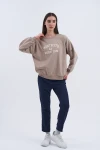 Trend Kadın Şıklığı ve rahatlığı bir arada sunan Sweatshirt.