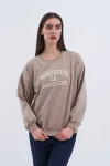 Trend Kadın Şıklığı ve rahatlığı bir arada sunan Sweatshirt.